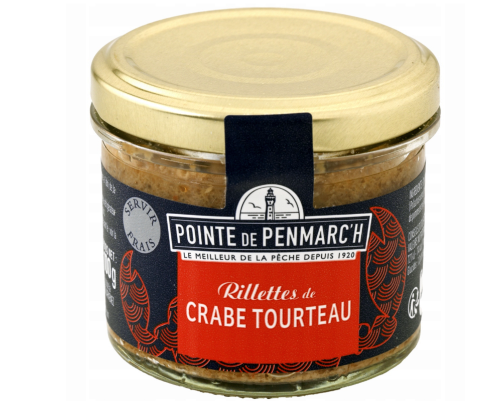 Rillettes  z kraba - tradycyjne smaki francuskiej Bretanii.