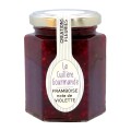 Francuska konfitura rzemieślnicza z malin z nutą fiołka idealna na francuskie śniadanie i  prezent dla smakoszy.