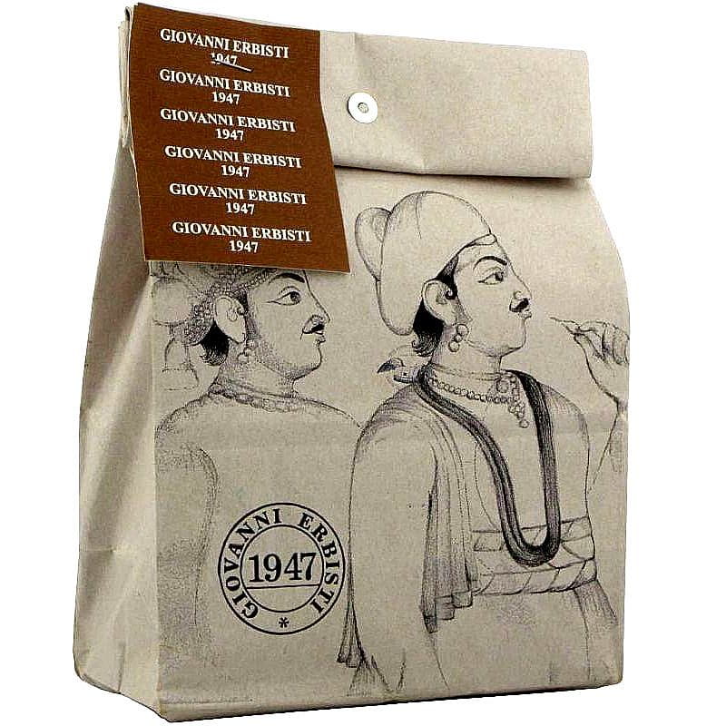Włoska kawa GIOVANNI ERBISTI 1947 palona na otwartym ogniu, 250g . Rzadka i wyjątkowa kawa speciality 100% arabika z Etiopii, Indonezji, Kostaryki i Gwatemali. Zaserwuj, by zachwycić! Tylko w Smaki Wysokie!