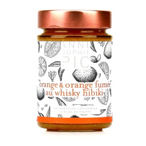 KONFITURA SPOD GWIAZDEK MICHELIN - POMARAŃCZA & POMARAŃCZA WĘDZONA & WHISKY HIBIKI, EKSKLUZYWNE 210g