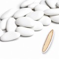Francuskie  draże w cukrze  Avola Suprême (migdały z Włoch) - białe - francuskiej prestiżowej marki Maison Pécou. Miękkie, chrupiące, w cienkiej otoczce z lukru.