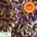 Prawdziwe Pistacchio Verde di Bronte DOP - zielone pistacje z Bronte DOP - producent zawsze opatruje oficjalnym znakiem certyfikacyjnym, potwierdzającym ich pochodzenie i autentyczność.