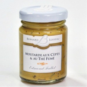 MUSZTARDA Z BOROWIKIEM I WĘDZONĄ HERBATĄ 100g